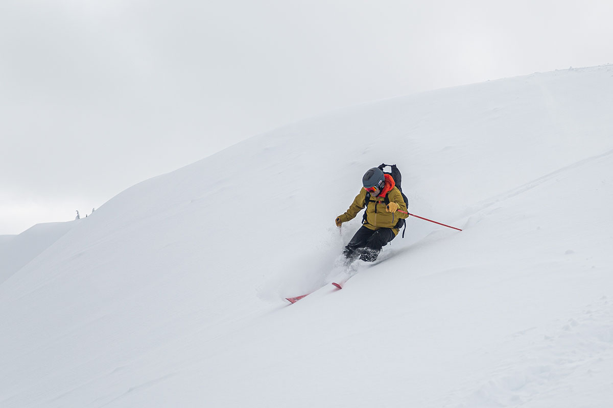 Oakley Mod5 MIPS (wide shot in backcountry)